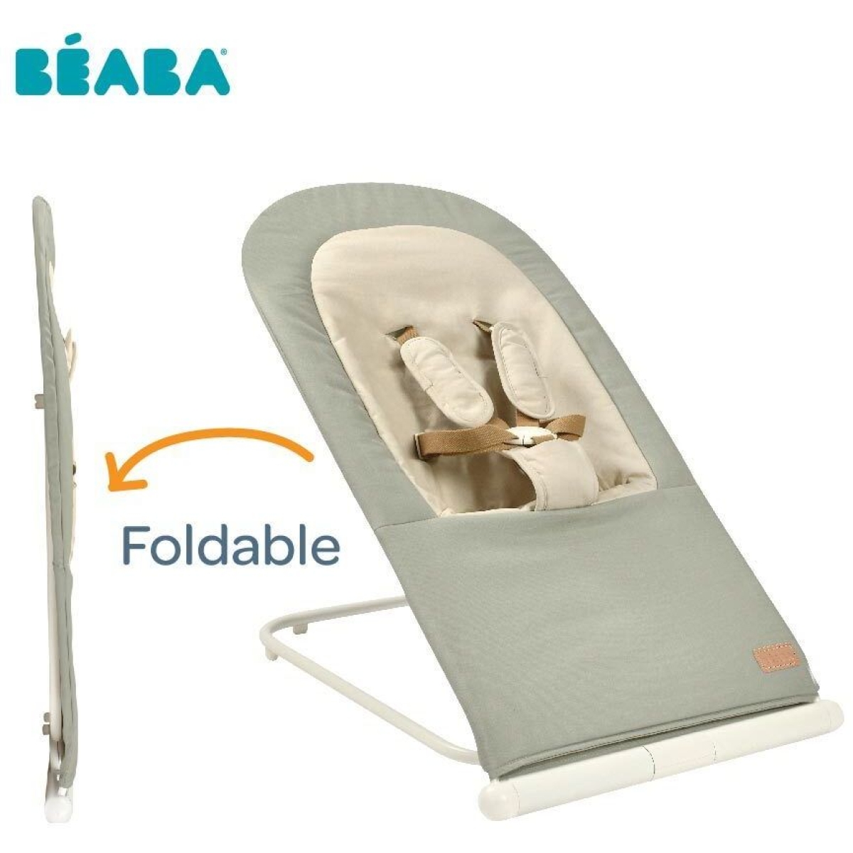 Beaba 芘亞芭 EAZY RELAX 可折疊彈彈椅 (地衣)